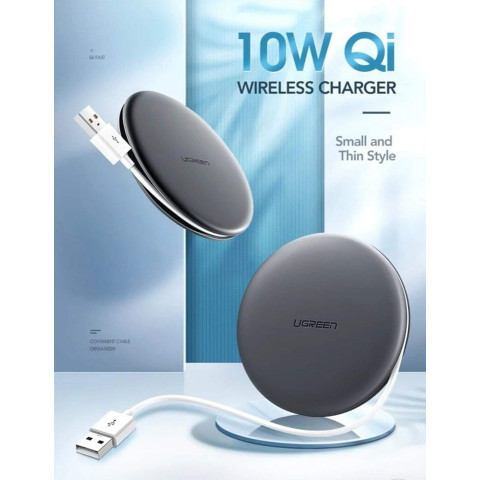 Chargeur Sans Fil Vertical UGREEN 15W : recharge rapide sans encombrement  pour tous vos appareils