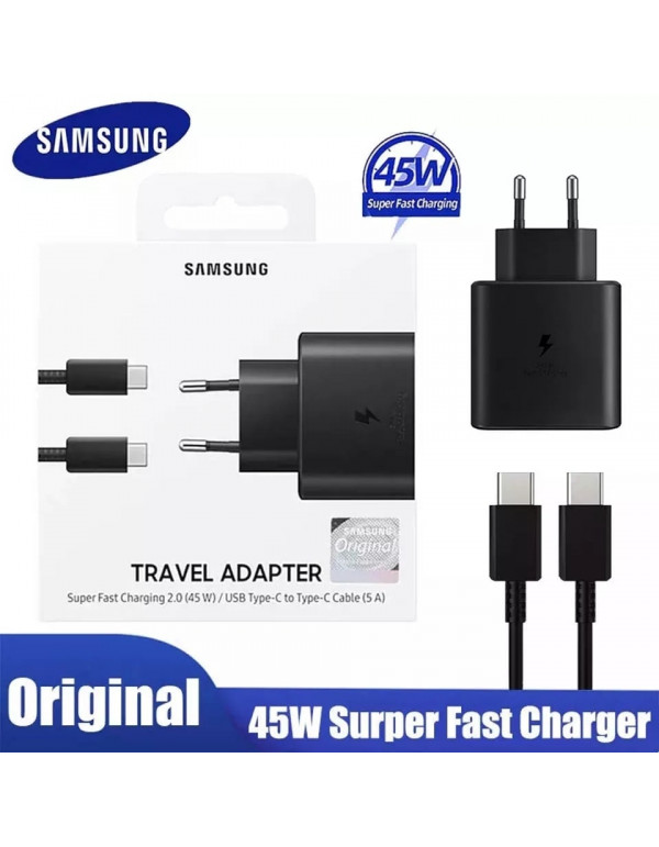 Chargeurs, Original 45W Samsung S20 chargeur Super rapide