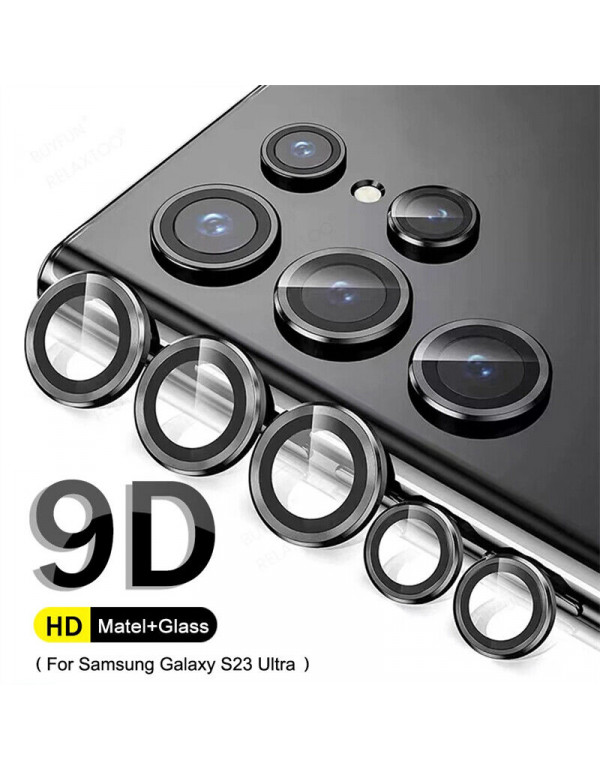 Protection anticasse métallique pour lentilles caméra Galaxy S23 ultra